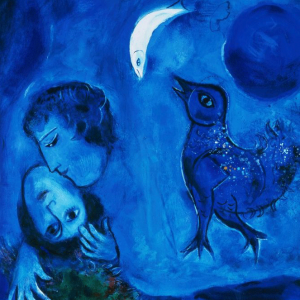 Marc-Chagall Le paysagebleu 1949